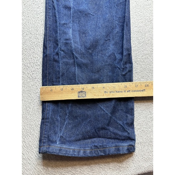 VTG Wrangler Jeans Mens 38x30 (36x28) Blue 936DEN Cowboy Cut Slim Fit Denim - Picture 4 of 15
